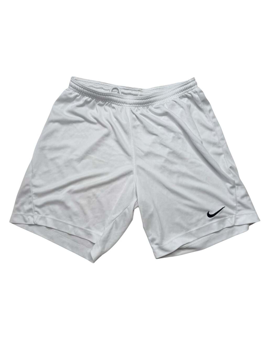 Nike Dri-FIT White Soccer Shorts Size Medium